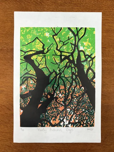 Early Autumn Days full print