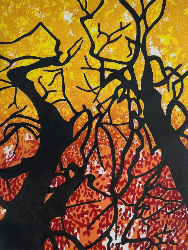 Fire of Autumn (300mm x 225mm)