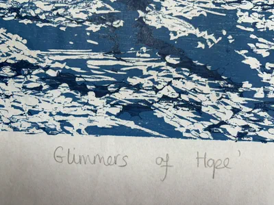 Glimmers of Hope title close up