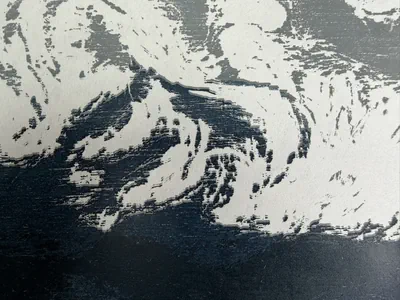 Rain clouds close up